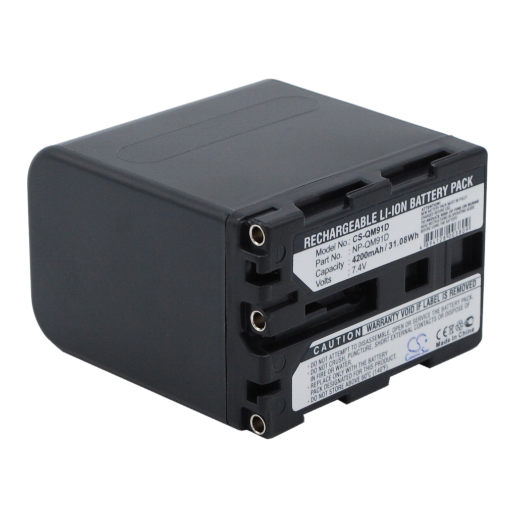 Compatible battery replacement for Sony NP-QM91D