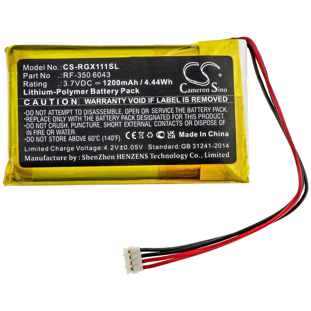 Batteries GPS, Navigator Battery CS-RGX111SL
