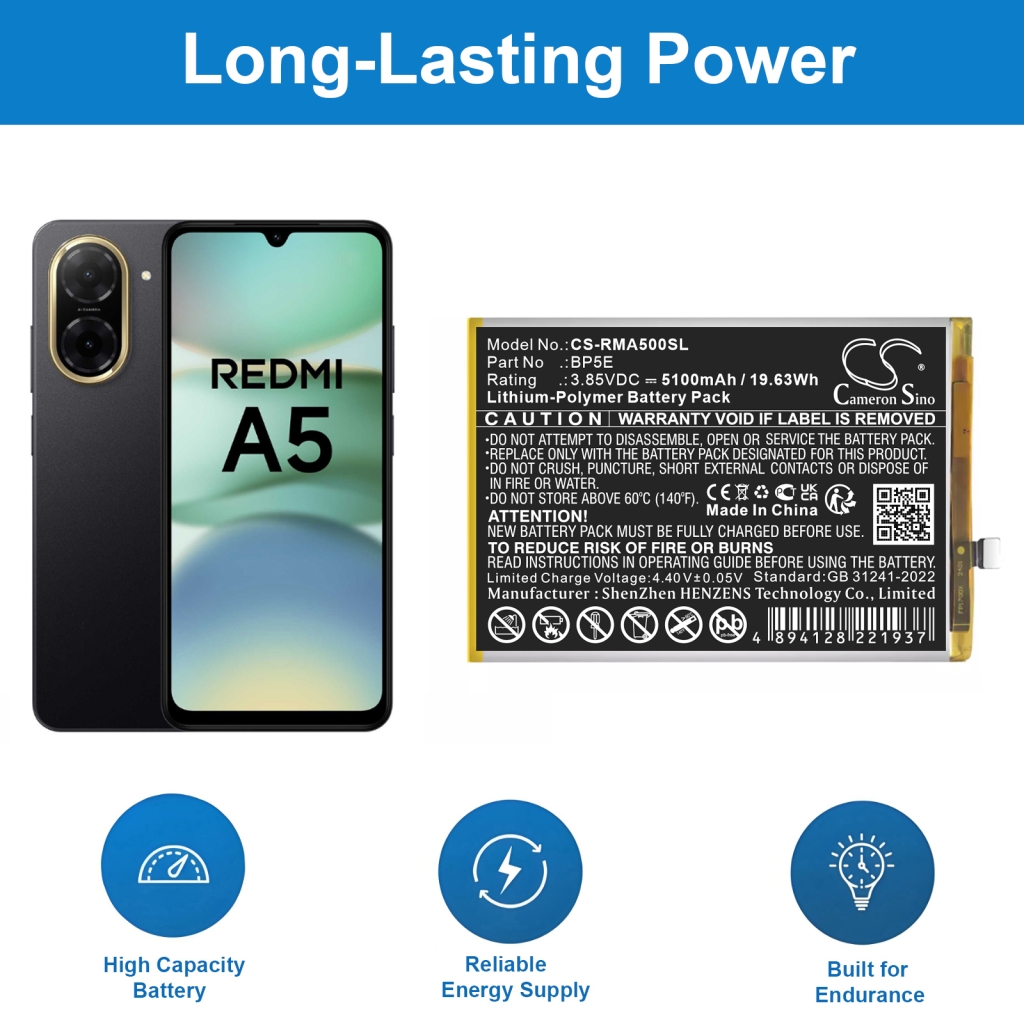 Battery Replaces BP5E