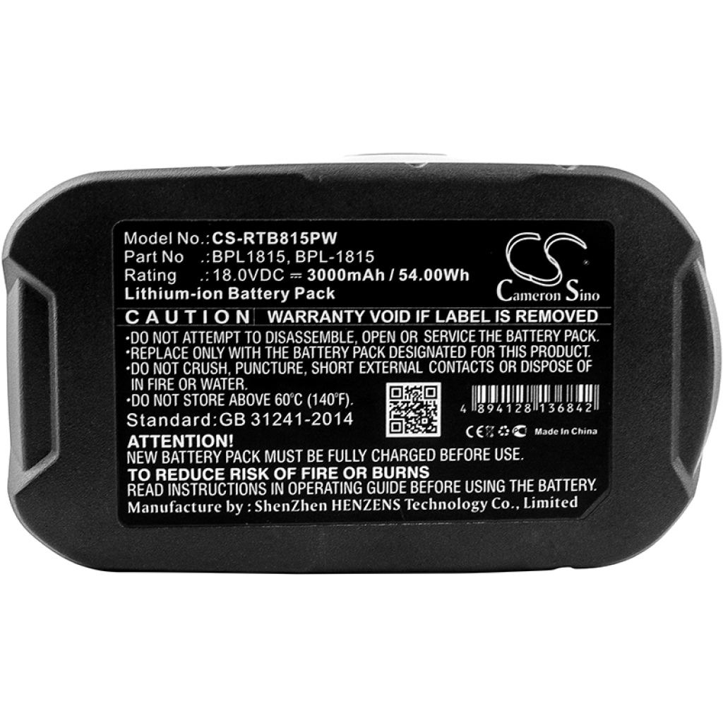 Battery industrial Ryobi P2000