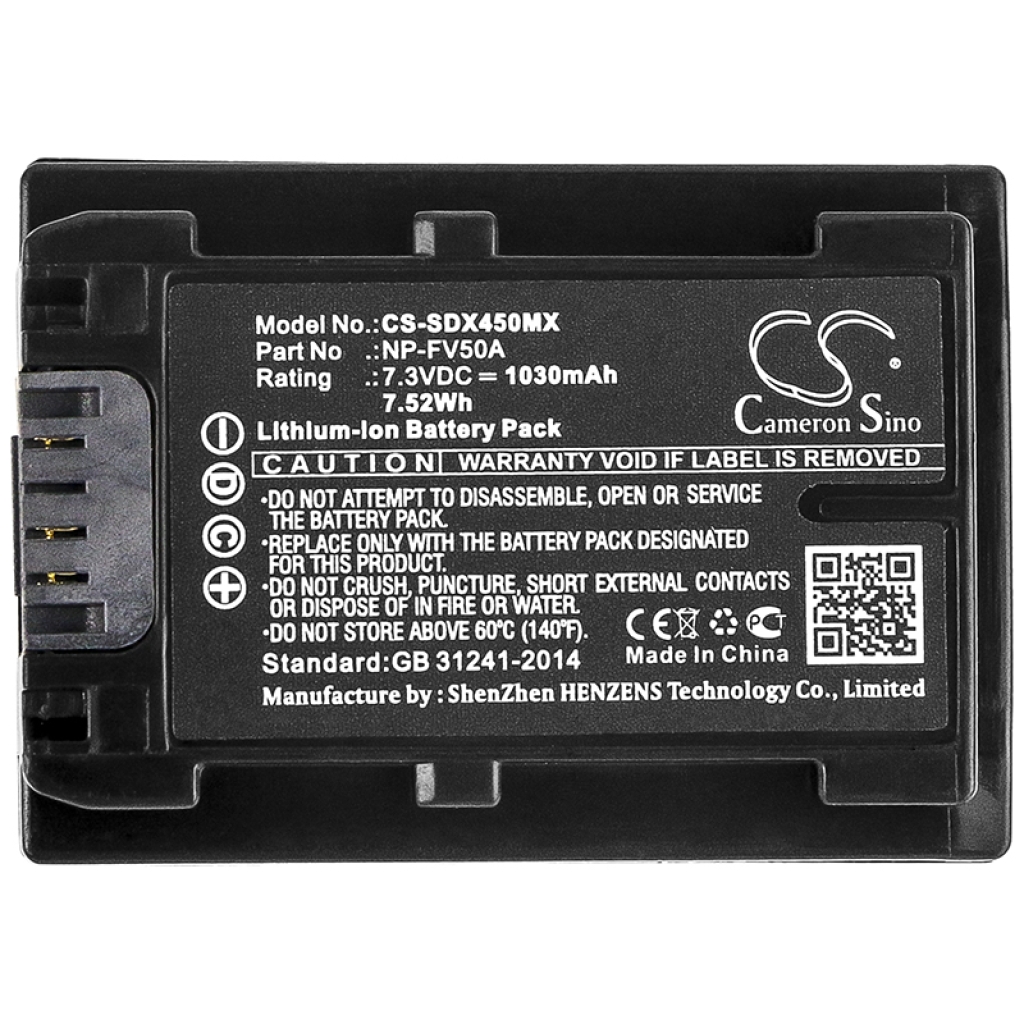 Camera Battery Sony FDR-AX45