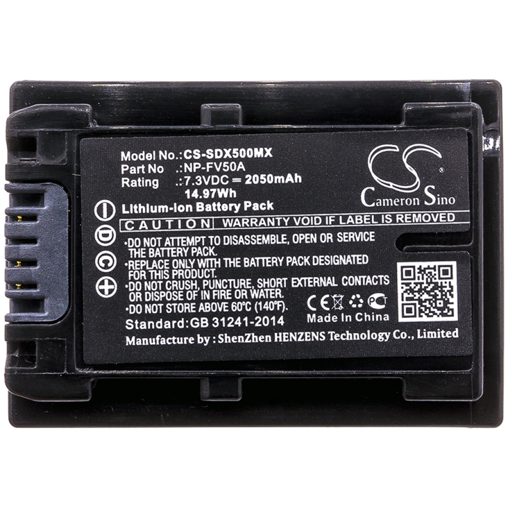 Camera Battery Sony FDR-AX53