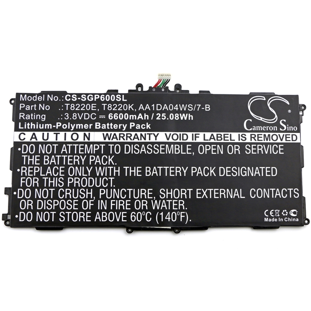 Tablet Battery Samsung Galaxy Note 10.1 2014 Edition (CS-SGP600SL)