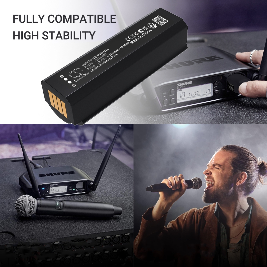 Batteries Microphone battery CS-SGX140XL