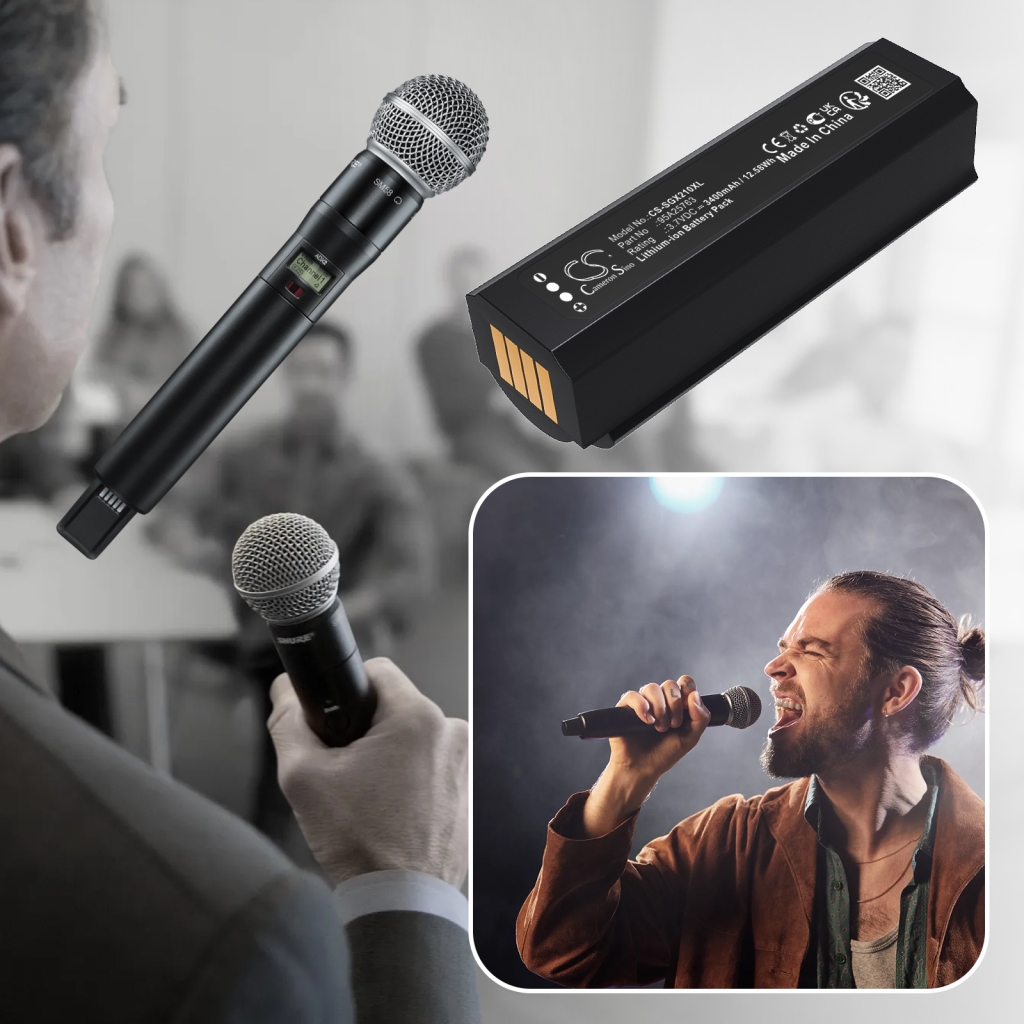 Batteries Microphone battery CS-SGX210XL