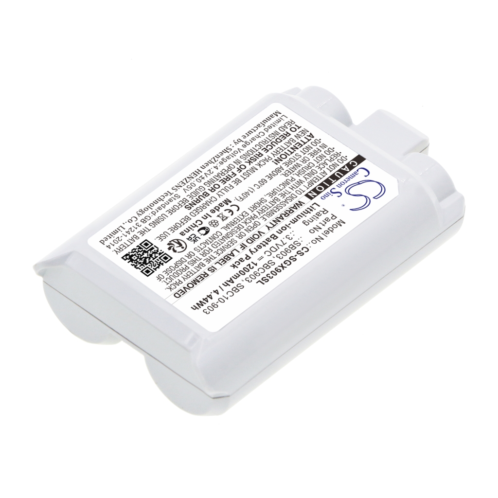 Battery compatible with Shure CS-SGX903SL