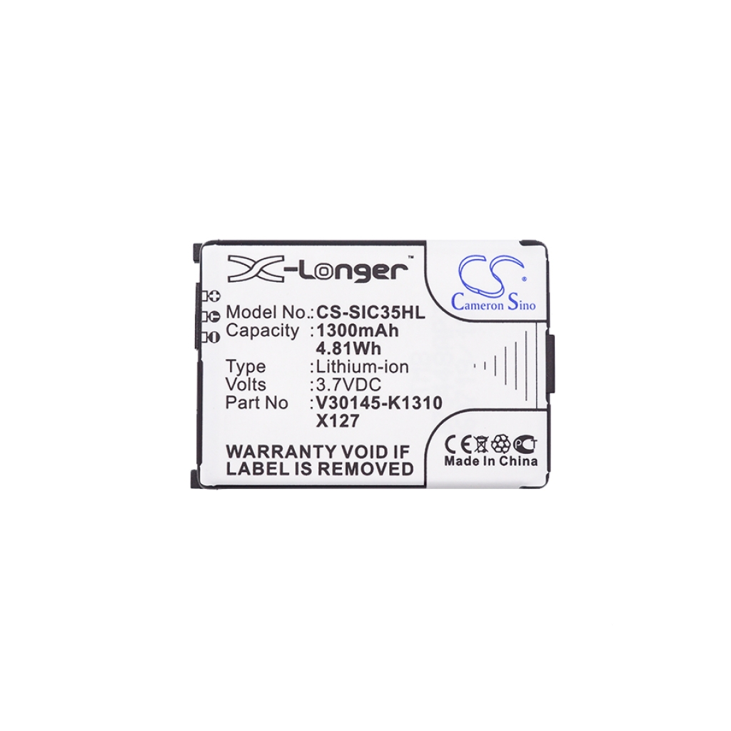 Battery Replaces V30145-K1310-X127