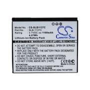 CS-SLB1137C<br />Batteries for   replaces battery SLB-1137C