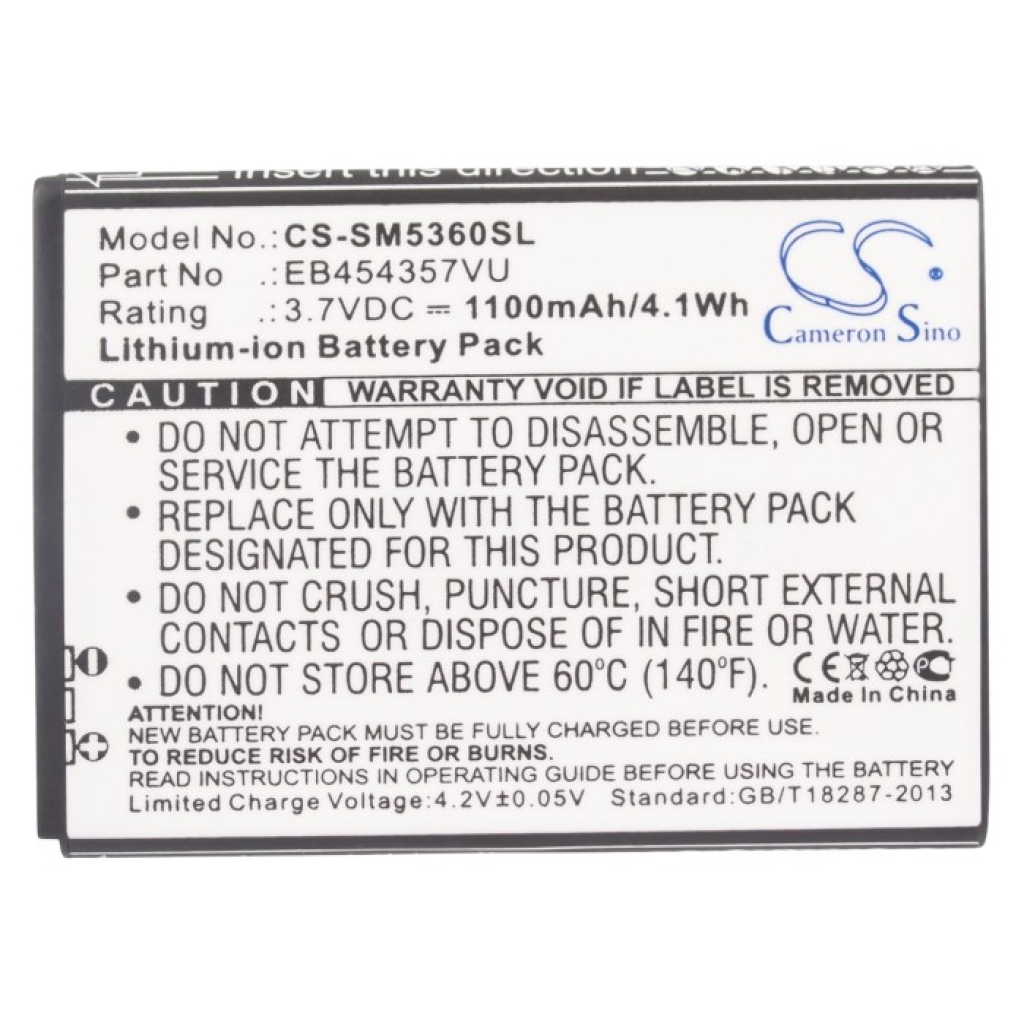 Mobile Phone Battery Samsung GT-S5380D