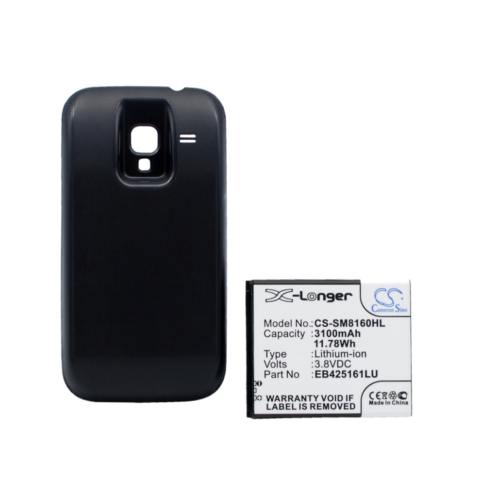 Battery compatible with Samsung CS-SM8160HL