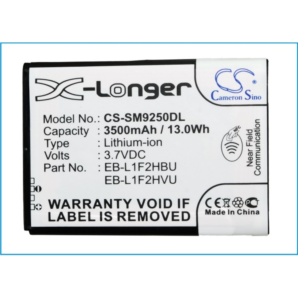 Battery Replaces EB-L1F2HVU