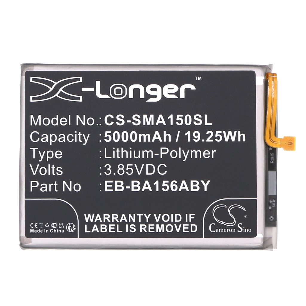 Compatible battery replacement for Samsung EB-BA156ABY,GH82-33639A