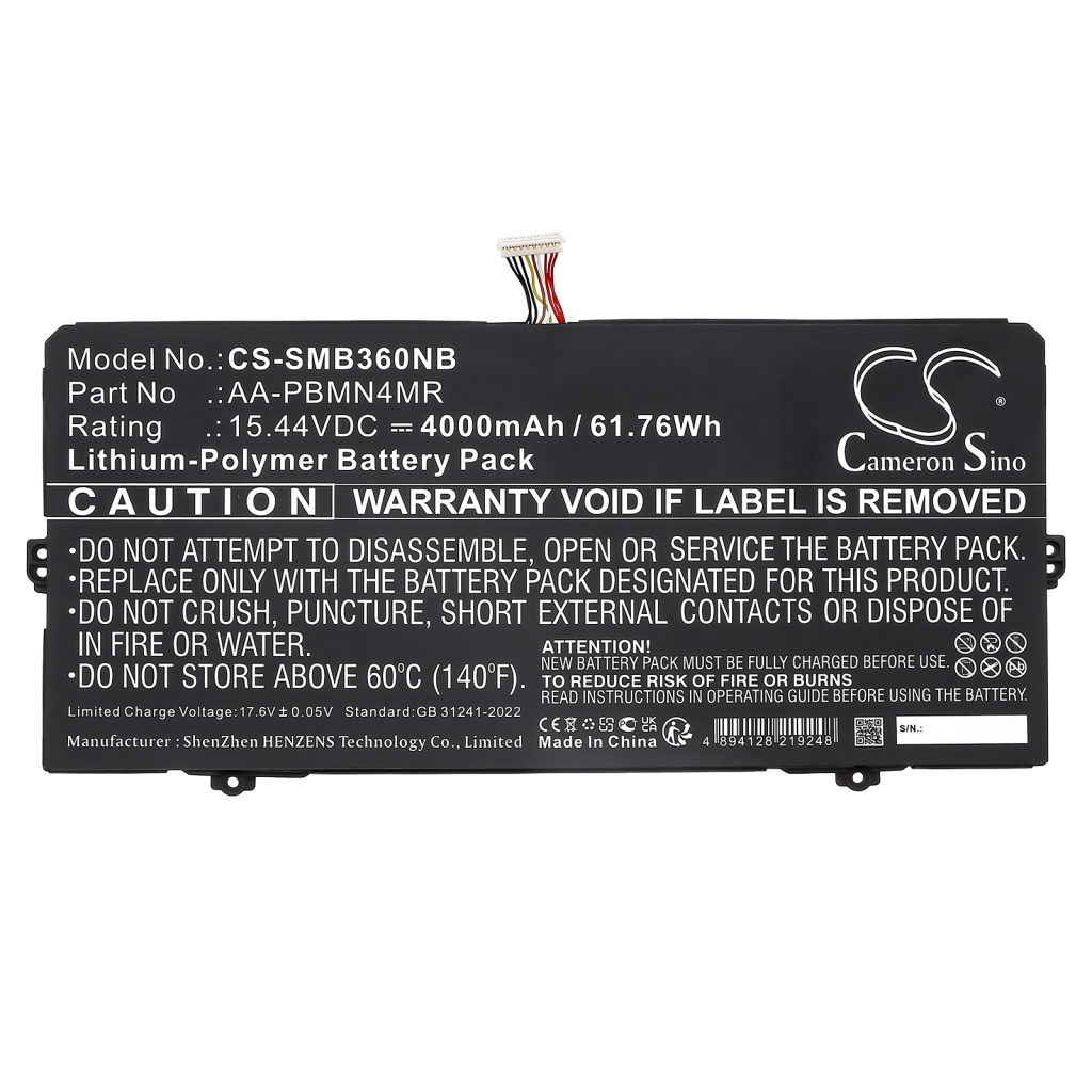 Notebook battery Samsung Galaxy Book2 Pro 13 NP930XED-KA3FR (CS-SMB360NB)