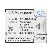 CS-SMG313XL<br />Batteries for   replaces battery EB-B130BE