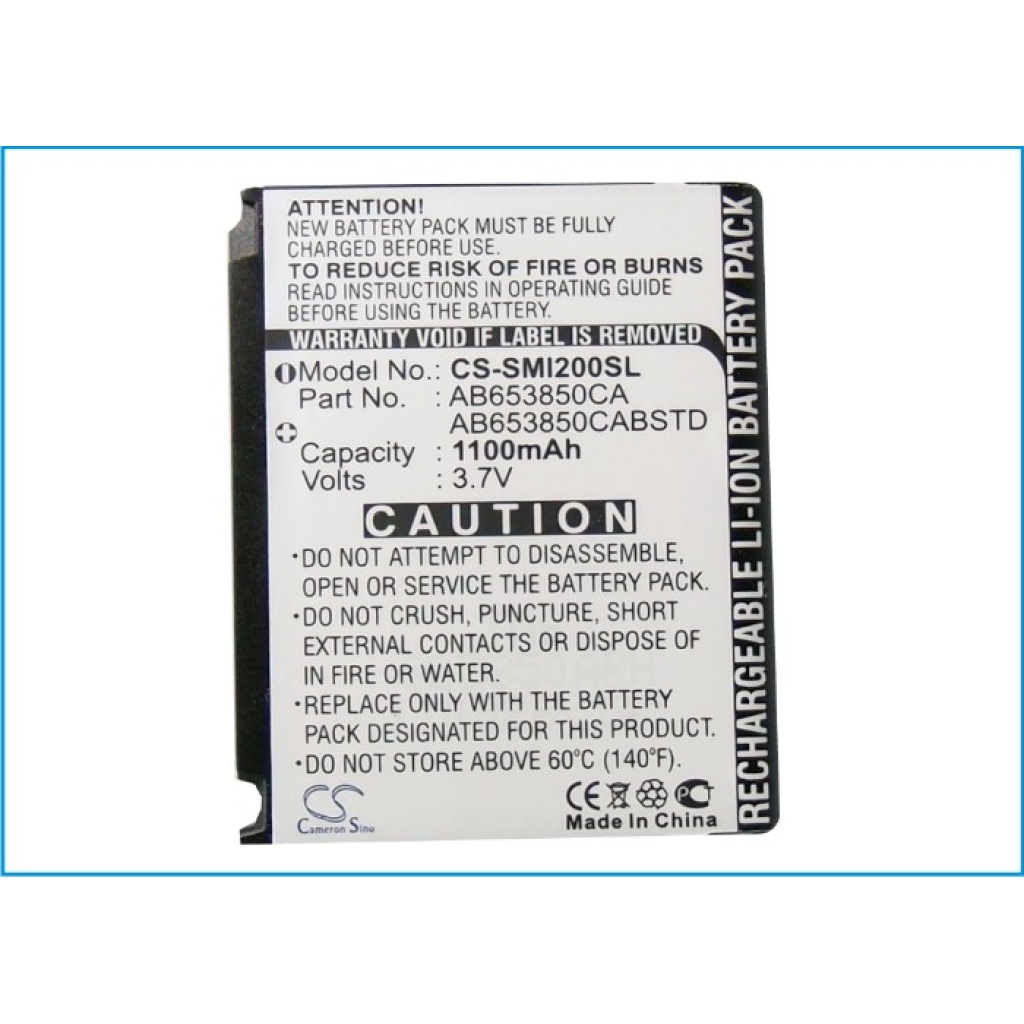 Battery Replaces AB653850CA
