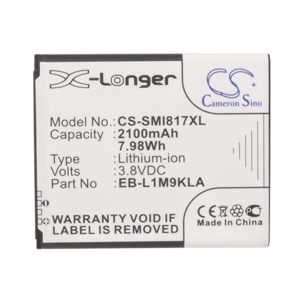 Battery compatible with Samsung CS-SMI817XL