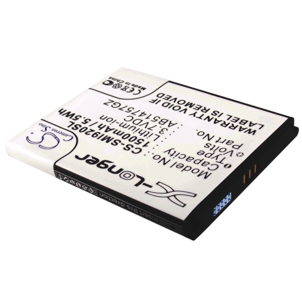Battery compatible with Samsung Verizon CS-SMI920SL