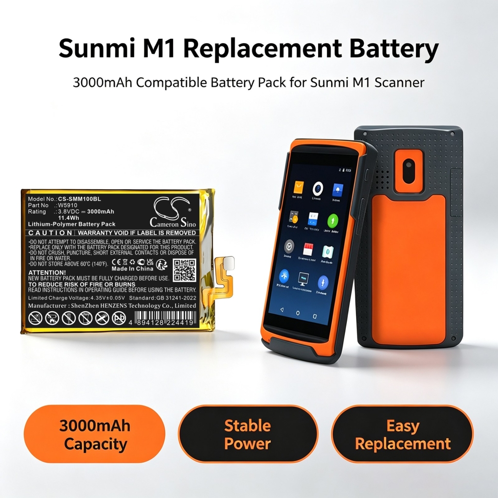 Battery Replaces Sunmi W5910