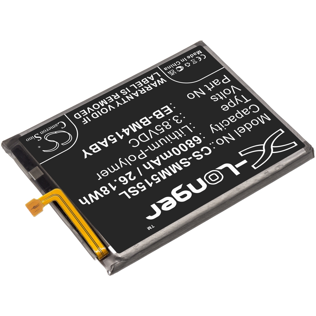 Compatible battery replacement for Samsung EB-BM415ABY