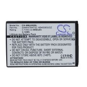 CS-SMU450SL<br />Batteries for   replaces battery AB463651GZ