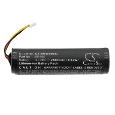 Compatible battery replacement for Shure 95A35233,SB905