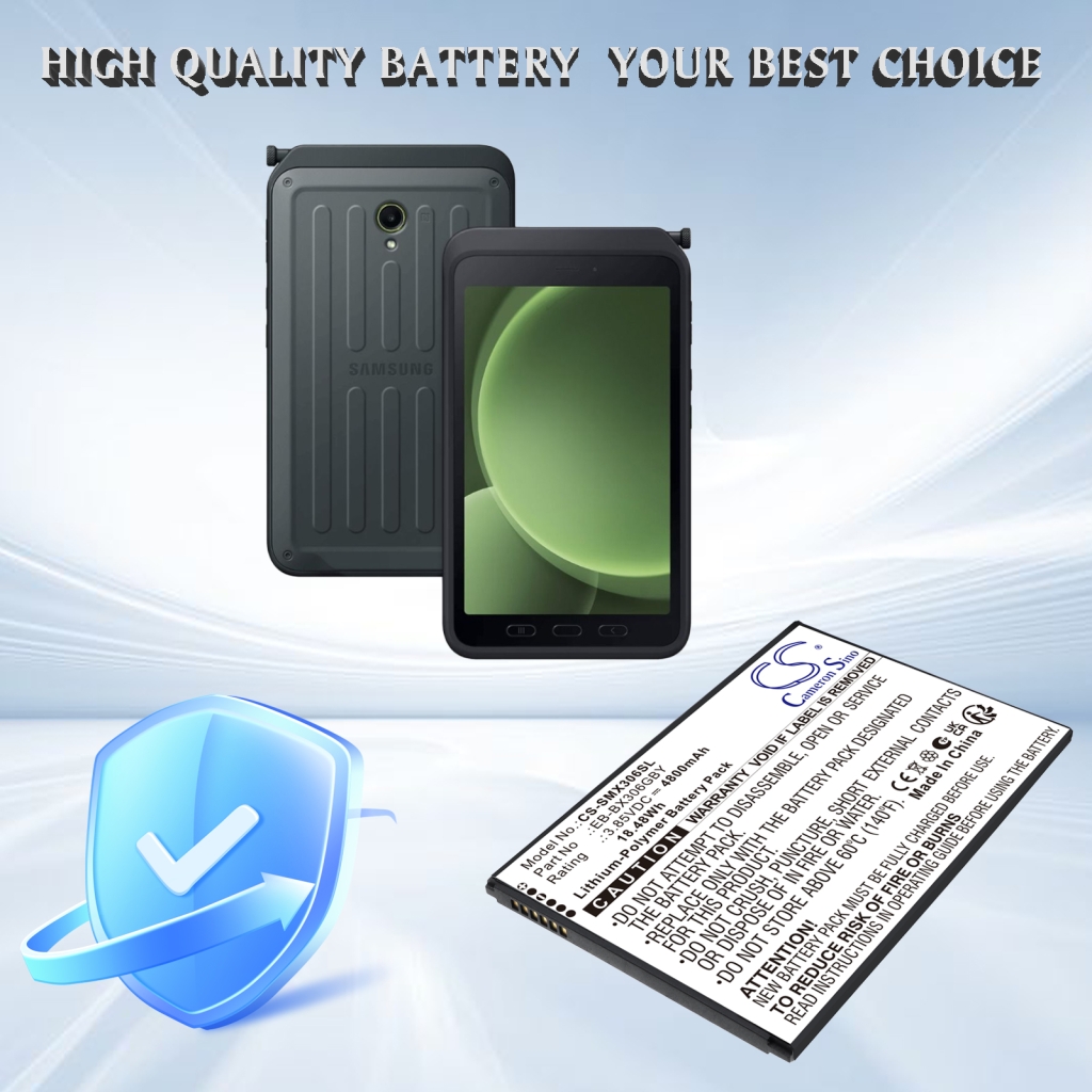 Battery compatible with Samsung CS-SMX306SL