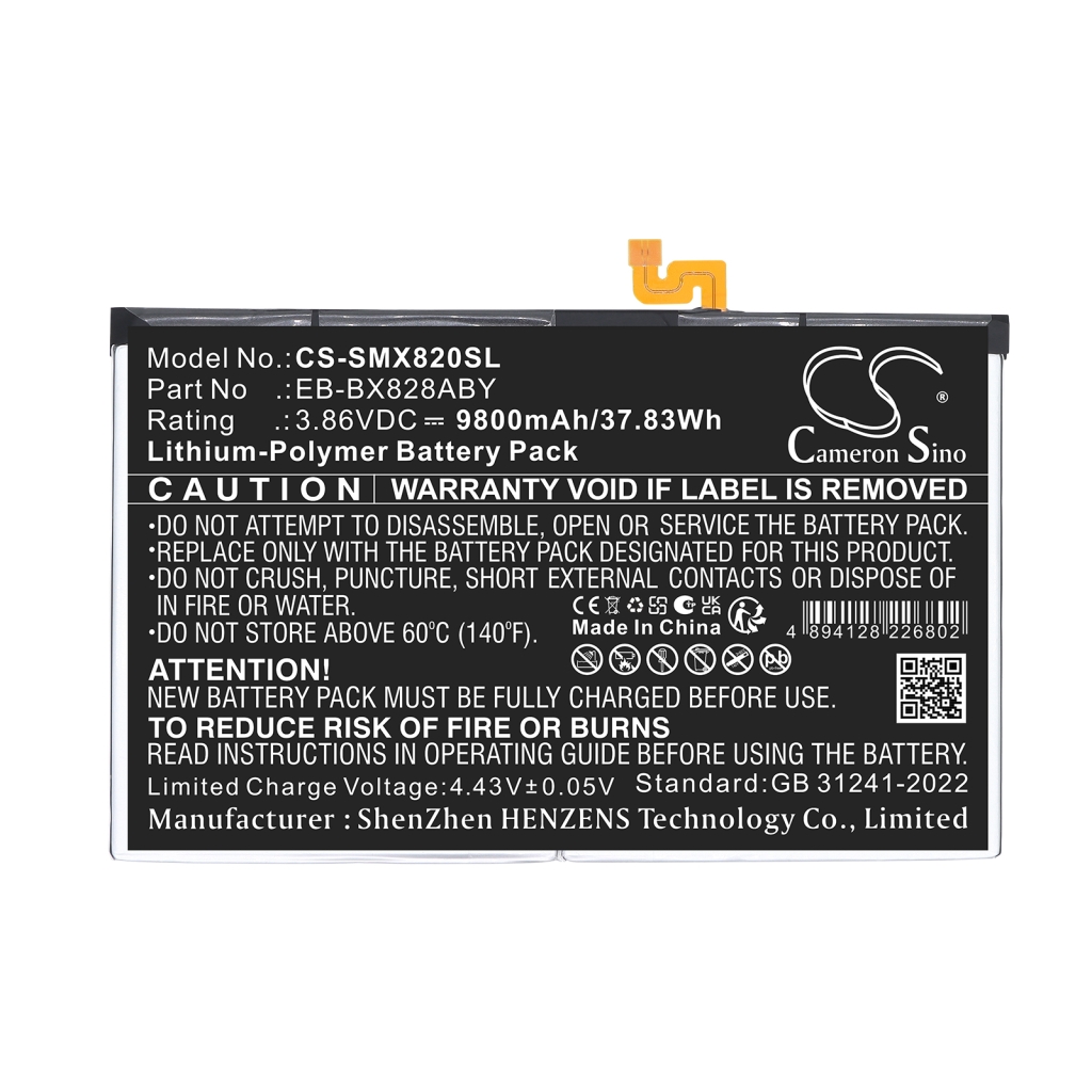 Battery compatible with Tablet Battery