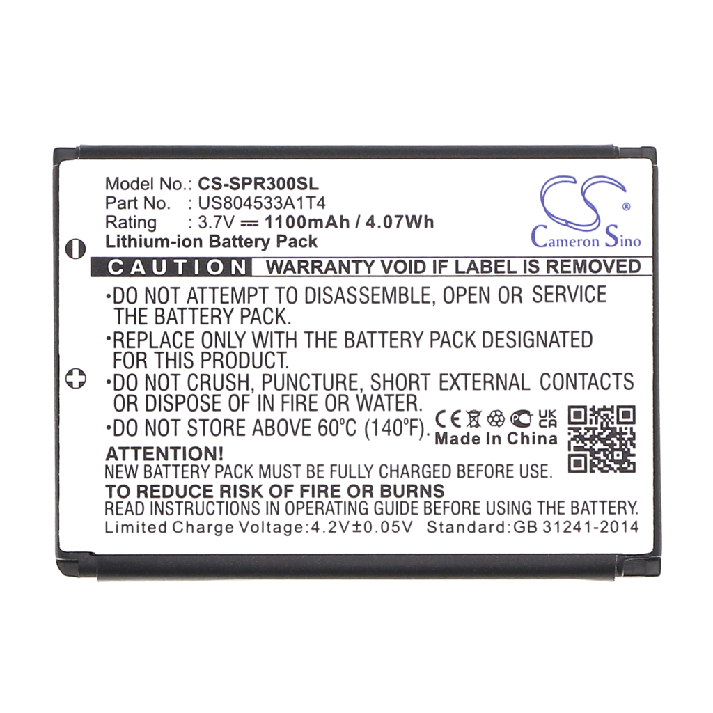 Battery Replaces US804533A1T4