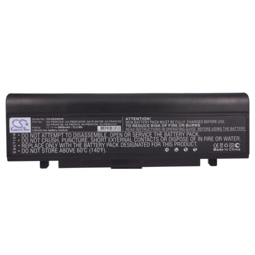Notebook battery Samsung X60 Plus TZ03