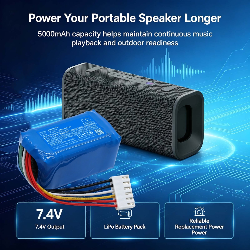 Batteries compatible with Sony ULT Field 3 Field 3 Wireless Speaker Bluetooth Field 5 CS-SUF300SL