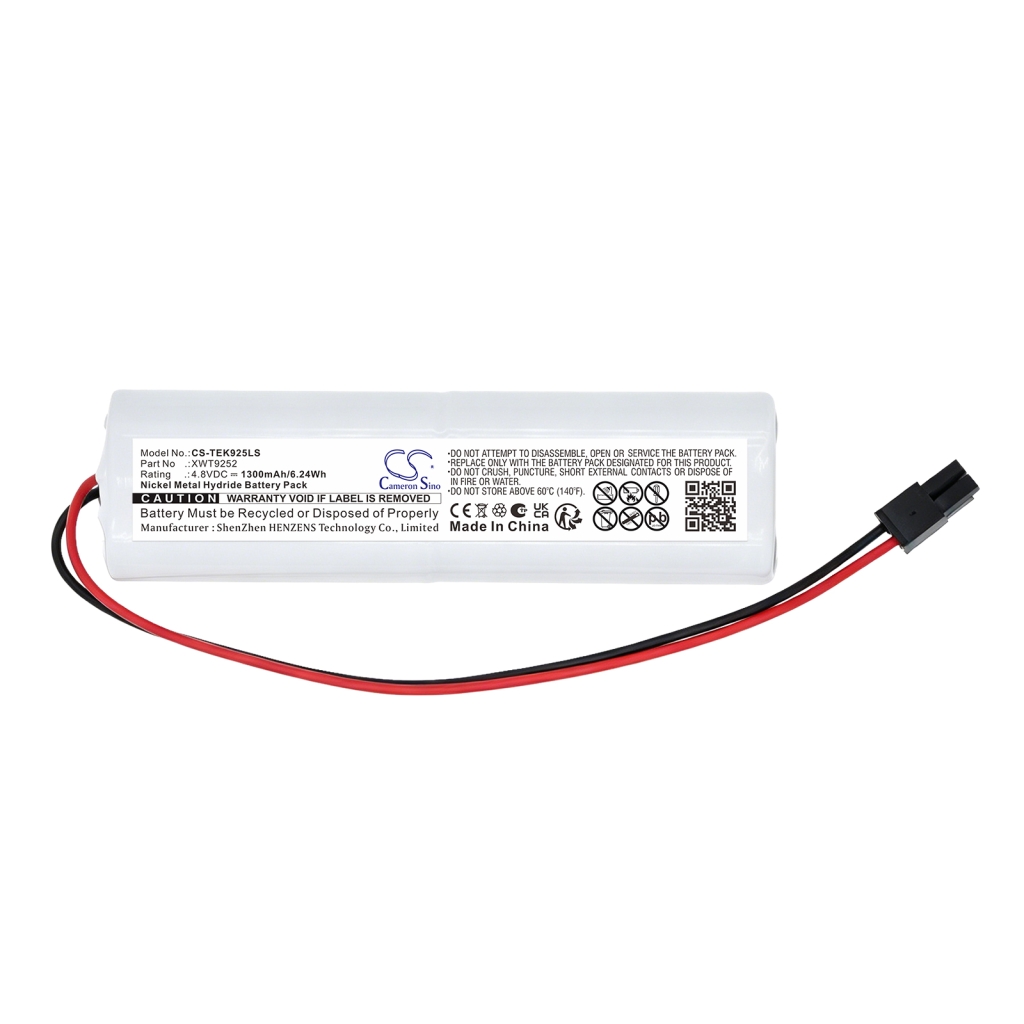 Battery compatible with Teknoware CS-TEK925LS