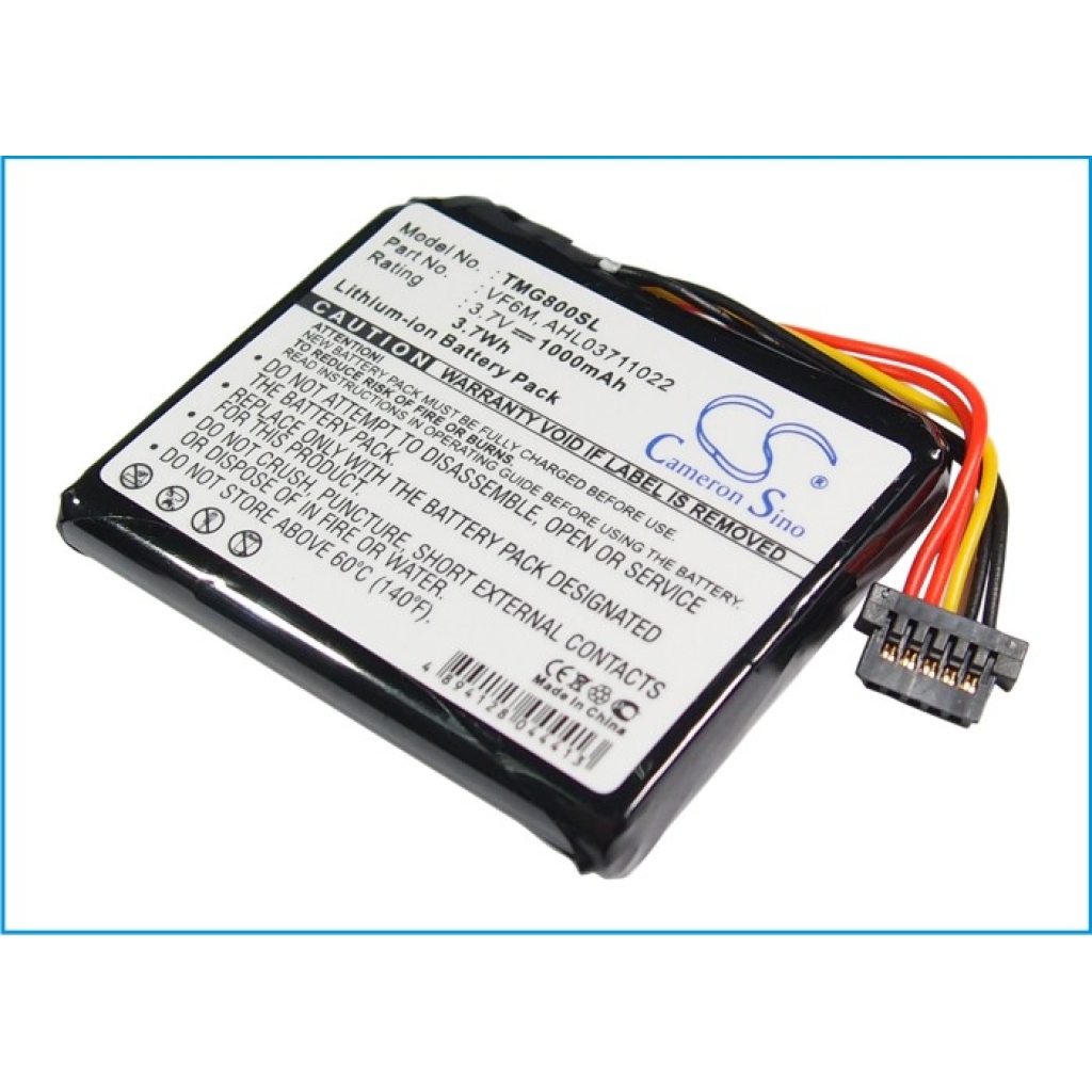 Battery for GPS, Navigator TomTom Go Live 825