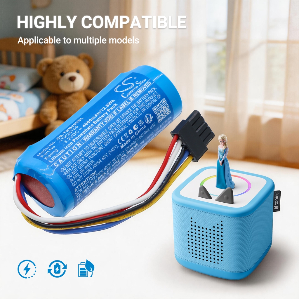 Battery compatible with Tonies CS-TNB200SL