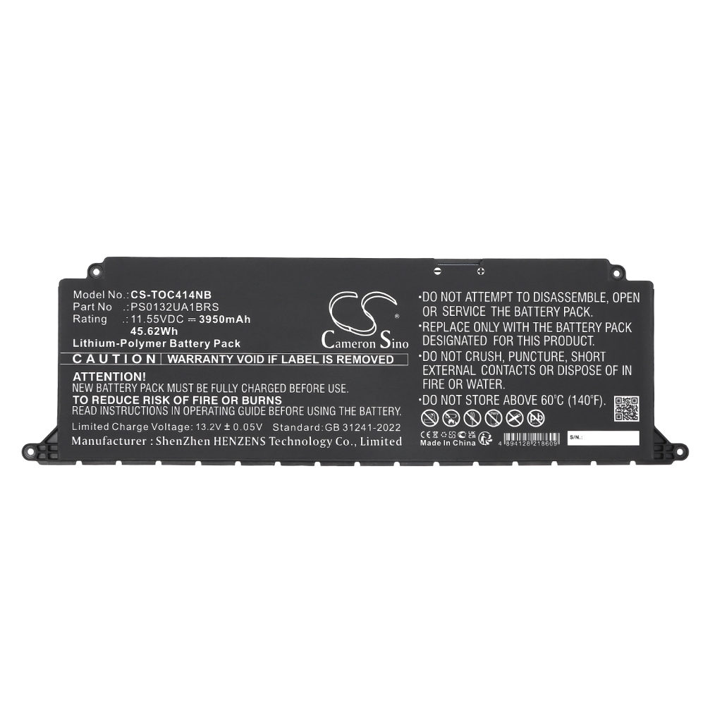 Battery Replaces PS0132UA1BRS