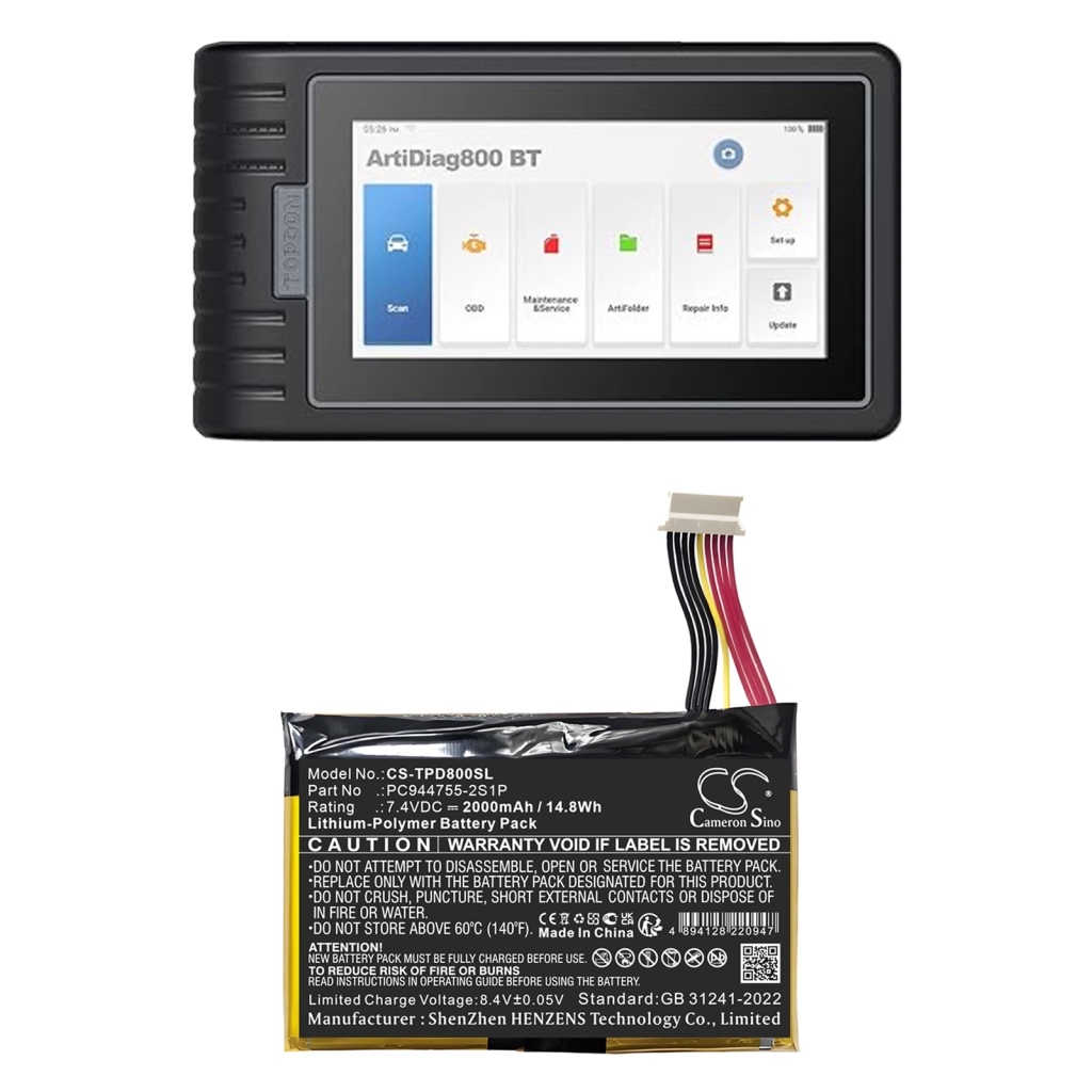 Batteries Equipment Battery CS-TPD800SL