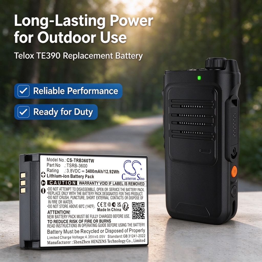 Battery compatible with Telo systems