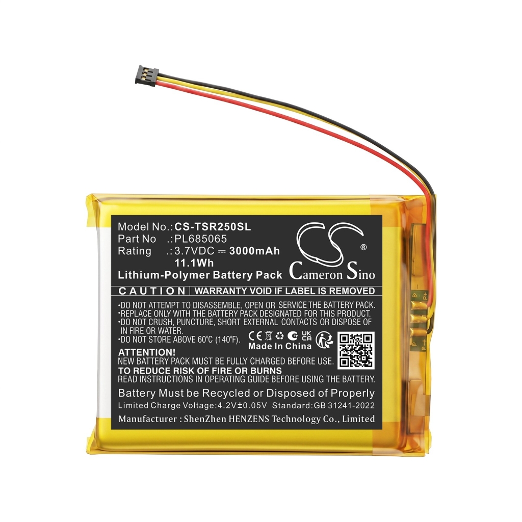 Battery compatible with MP3, MP4, PMP Battery