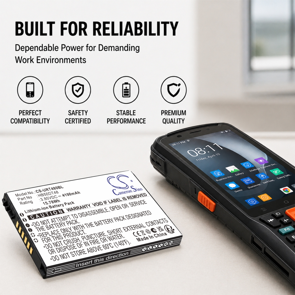 Battery compatible with BarCode, Scanner Battery