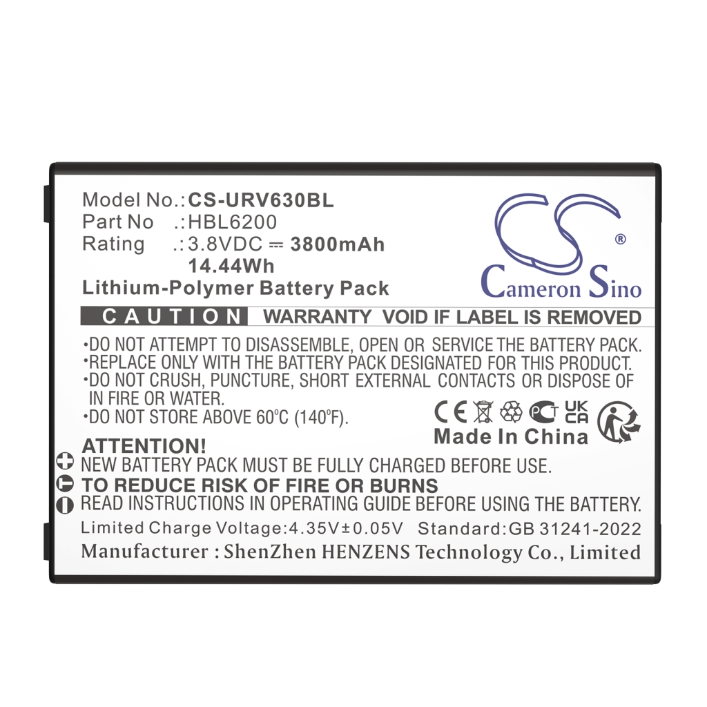Battery Replaces HBL6200