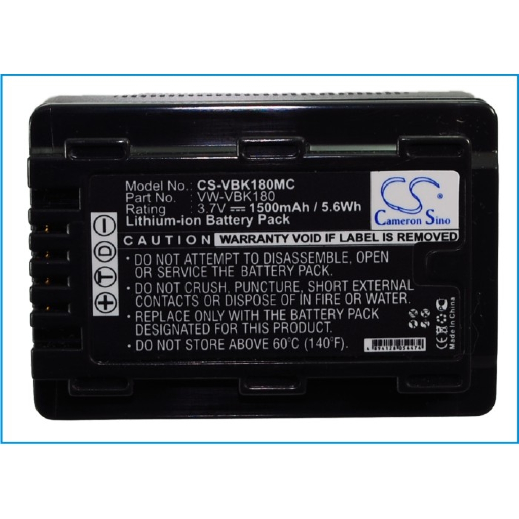 Camera Battery Panasonic HDC-SD60PC