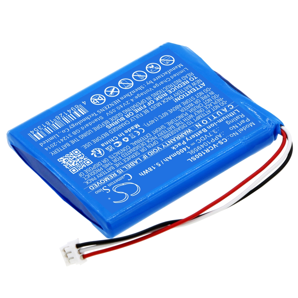 Compatible battery replacement for Venturecraft APP104959L