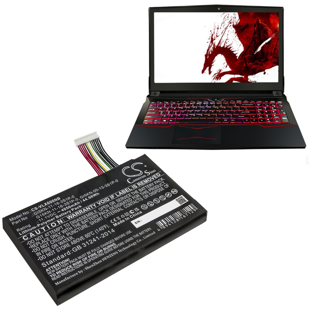 Notebook battery HASEE Z7-KP7D2