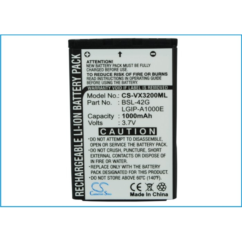 Mobile Phone Battery LG LX350