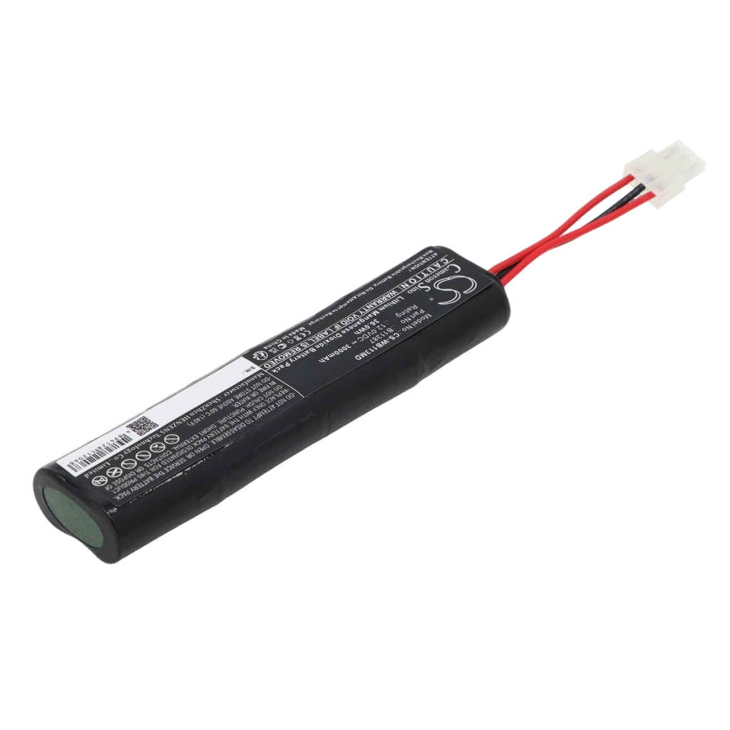 Battery compatible with Welch-Allyn Mrl Grason stadler Schiller america Medical research CS-WB113MD