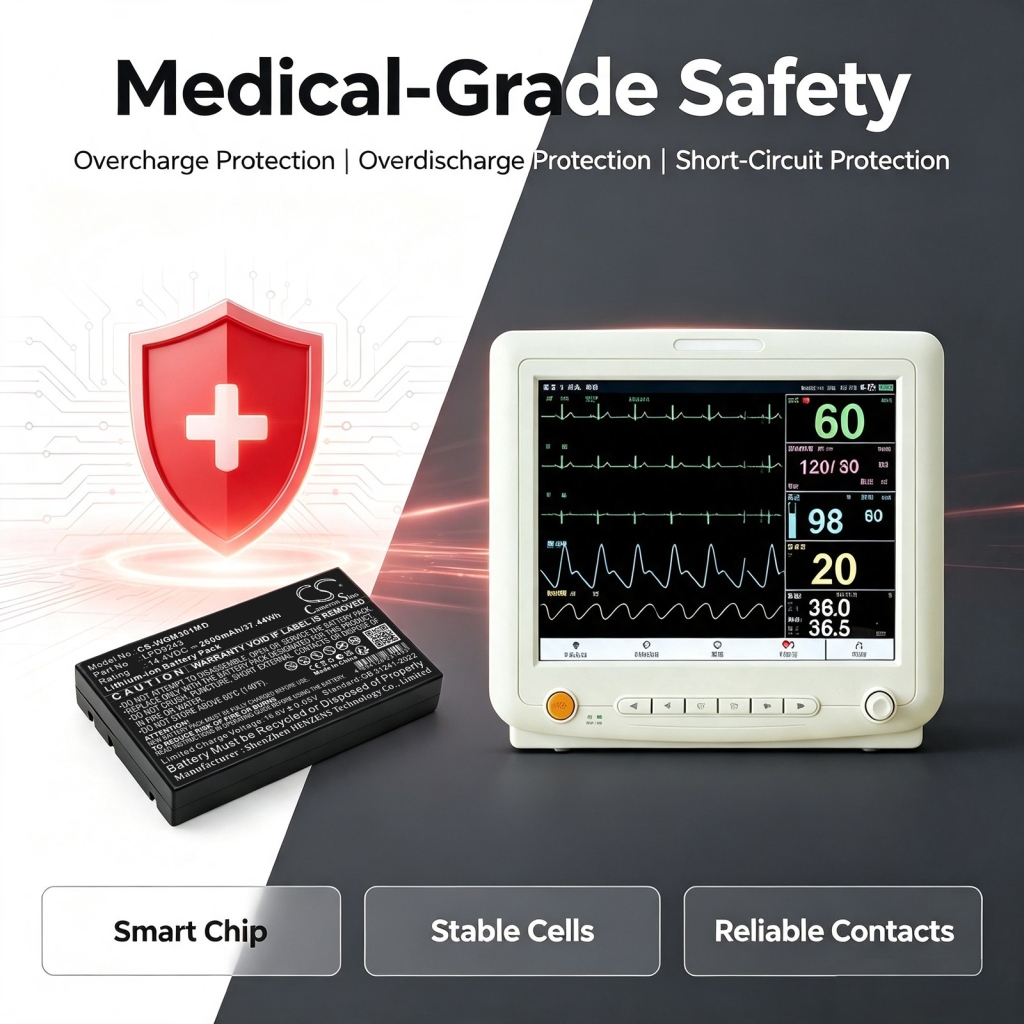 Battery compatible with Wego CS-WGM301MD