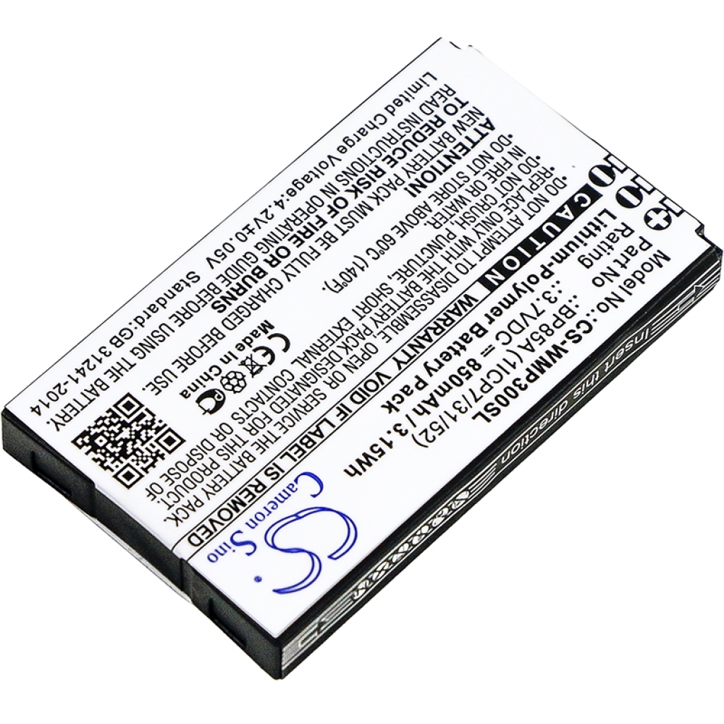 Battery Replaces BP85A (1ICP7/31/52)
