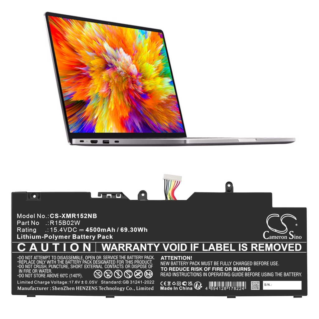 Notebook battery Redmi CS-XMR152NB
