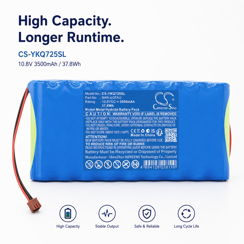 Battery compatible with Yokogawa CS-YKQ725SL