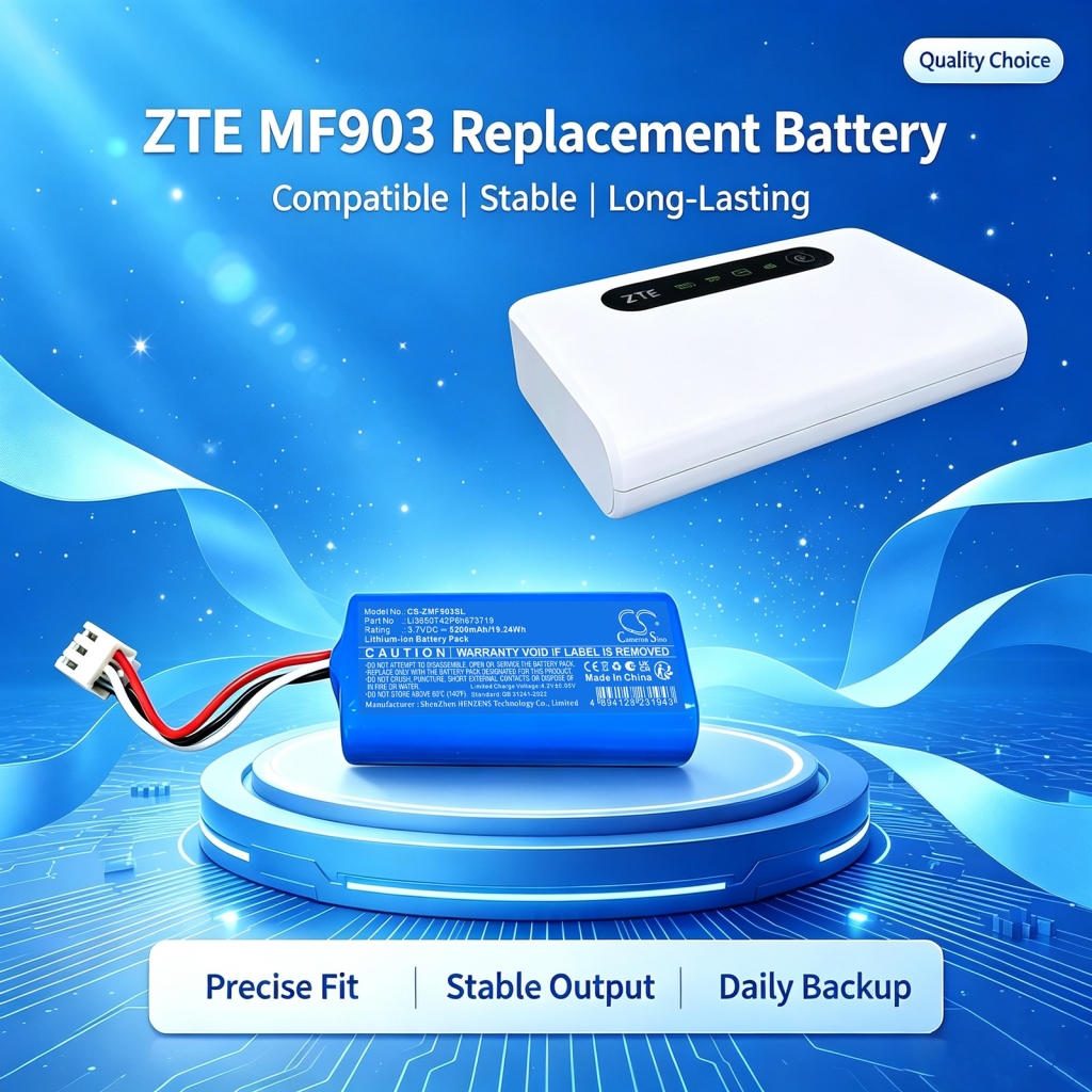 Battery compatible with Zte CS-ZMF903SL