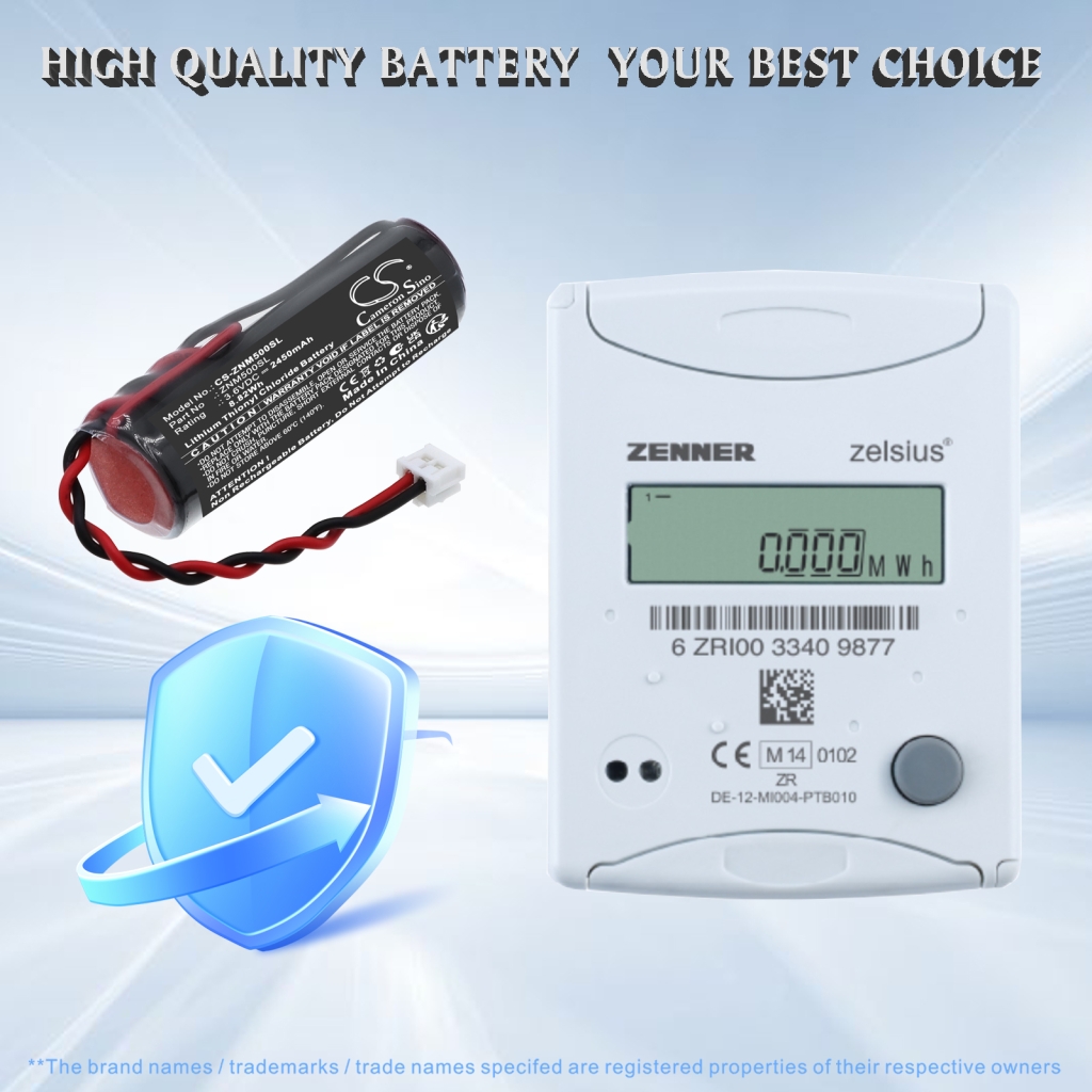 Power Tools Battery compatible with Zenner CS-ZNM500SL